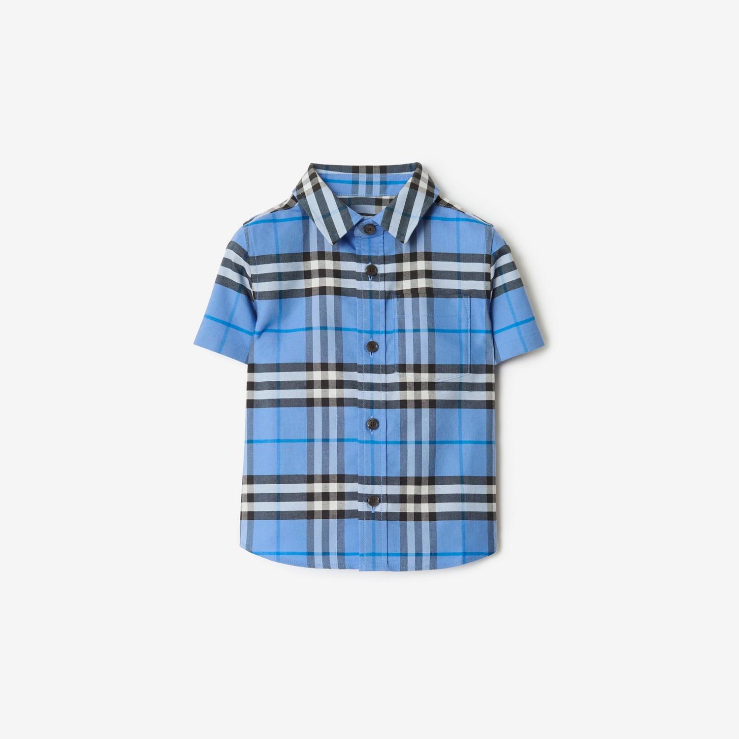 Check Cotton Oxford Shirt by BURBERRY
