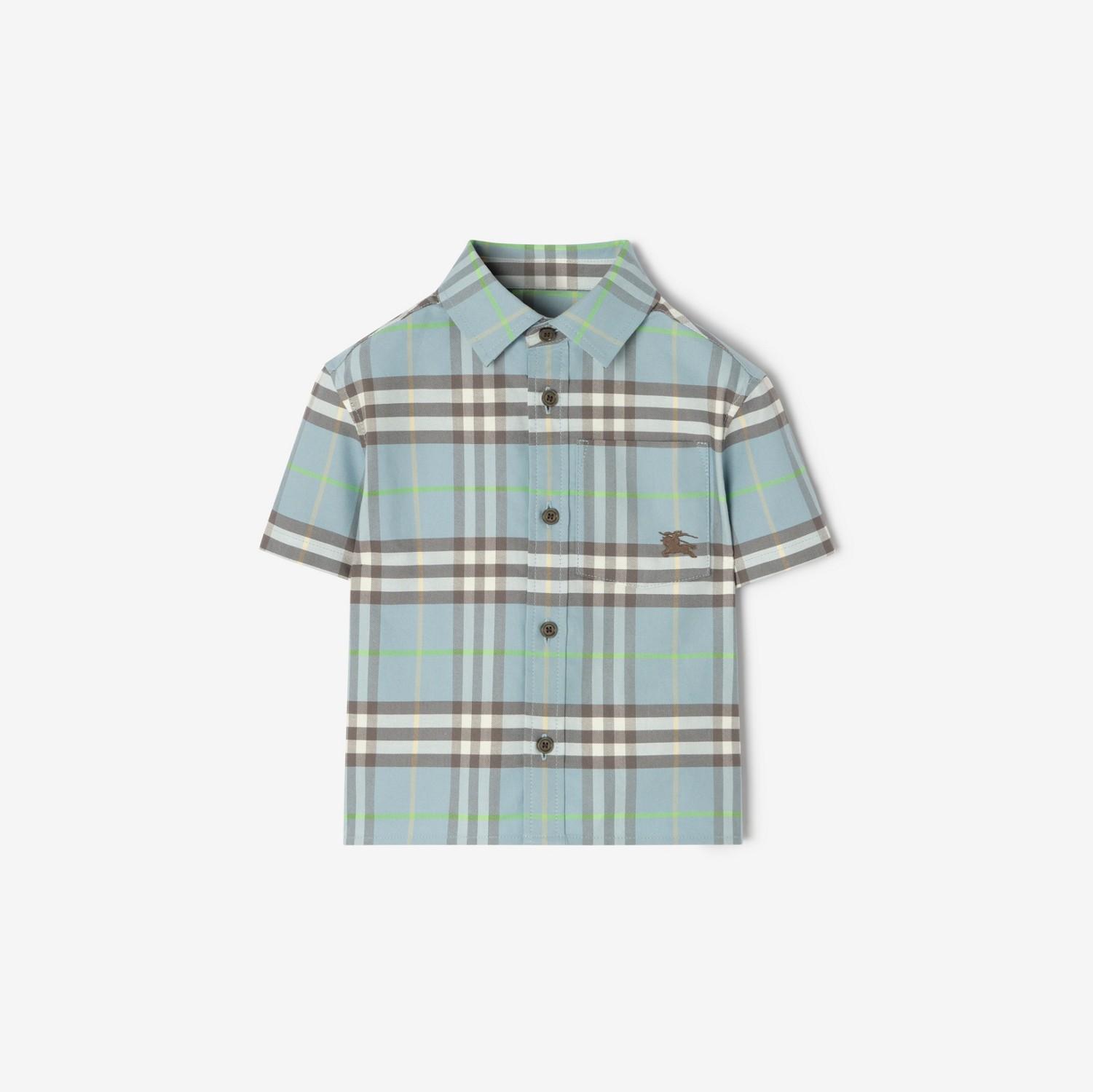 Check Cotton Oxford Shirt by BURBERRY
