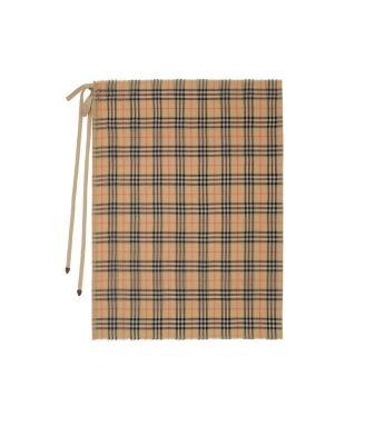 Check Cotton Sarong by BURBERRY