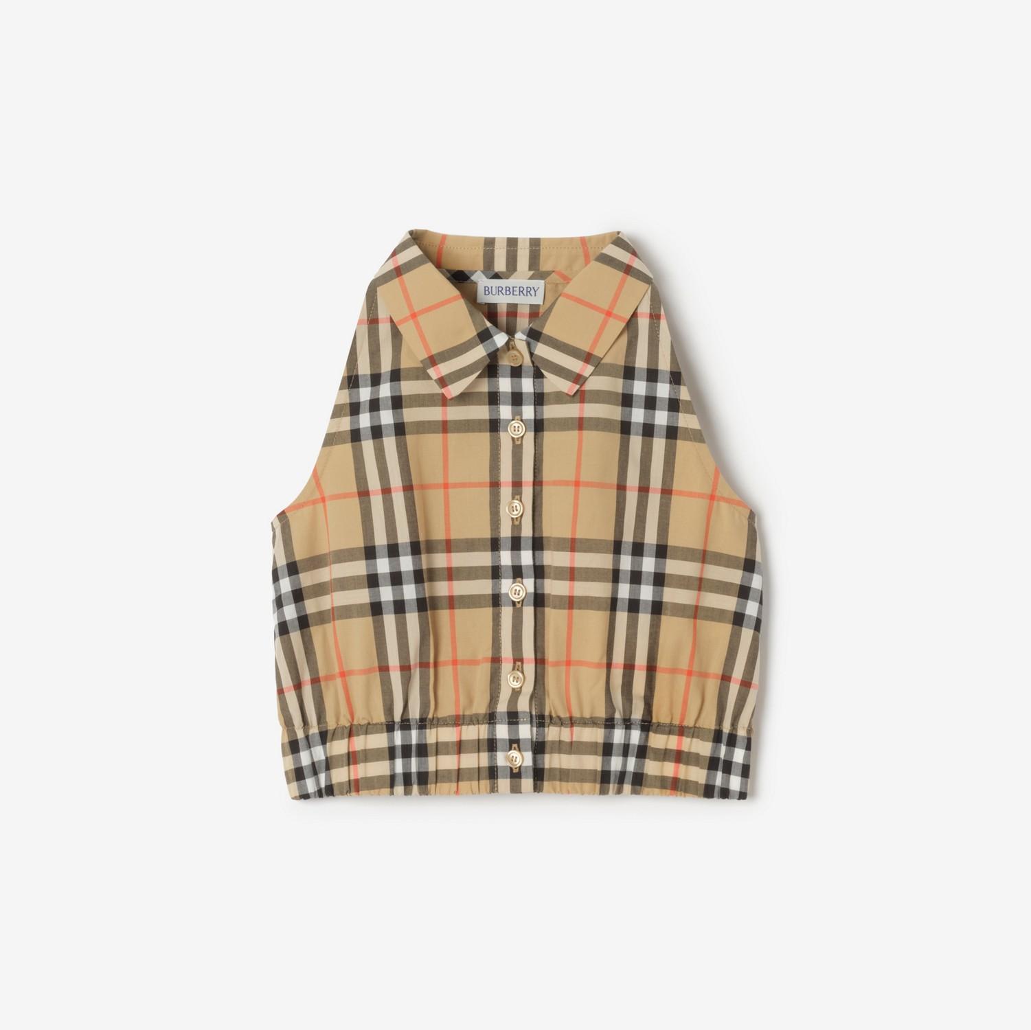 Check Cotton Shirt by BURBERRY