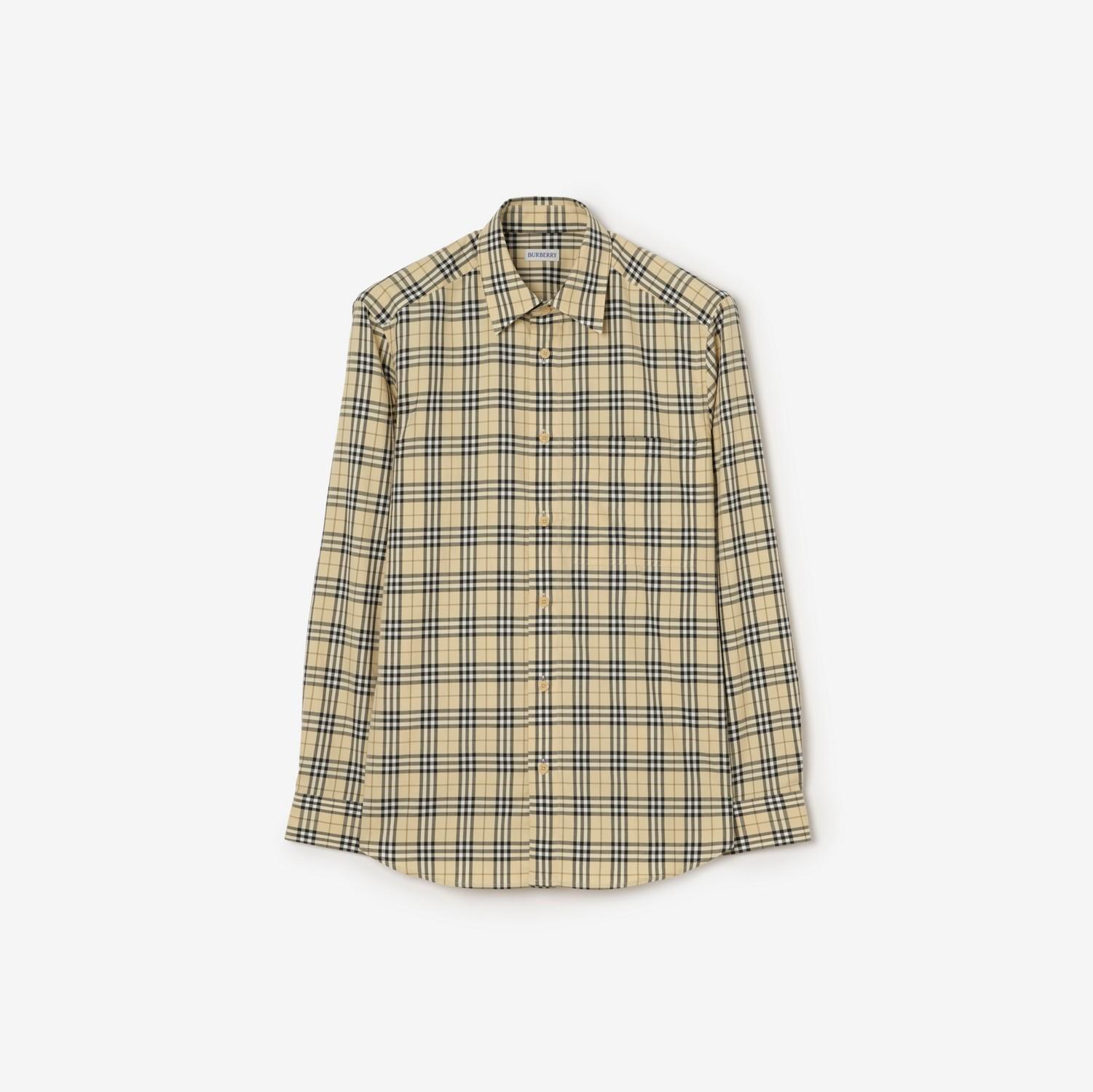 Check Cotton Shirt by BURBERRY