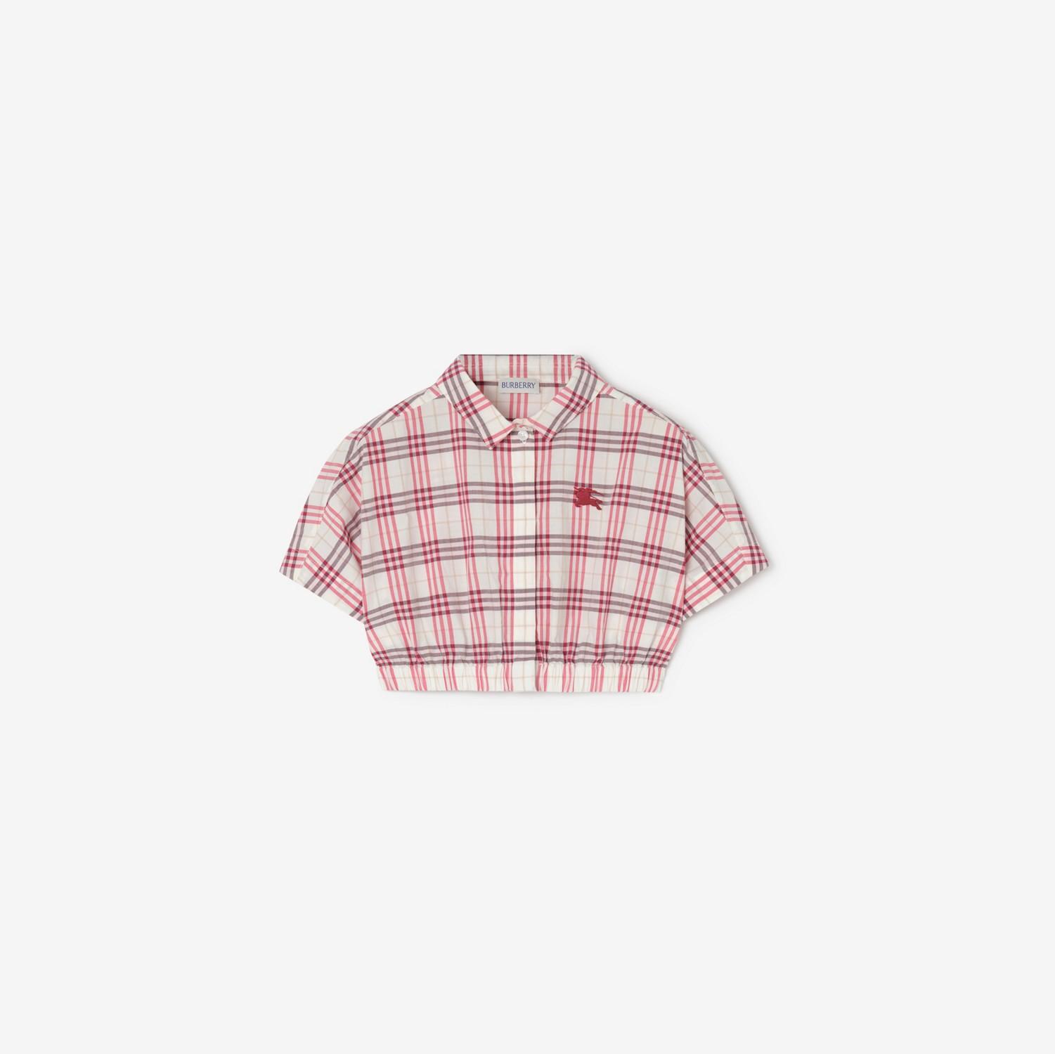 Check Cotton Shirt by BURBERRY