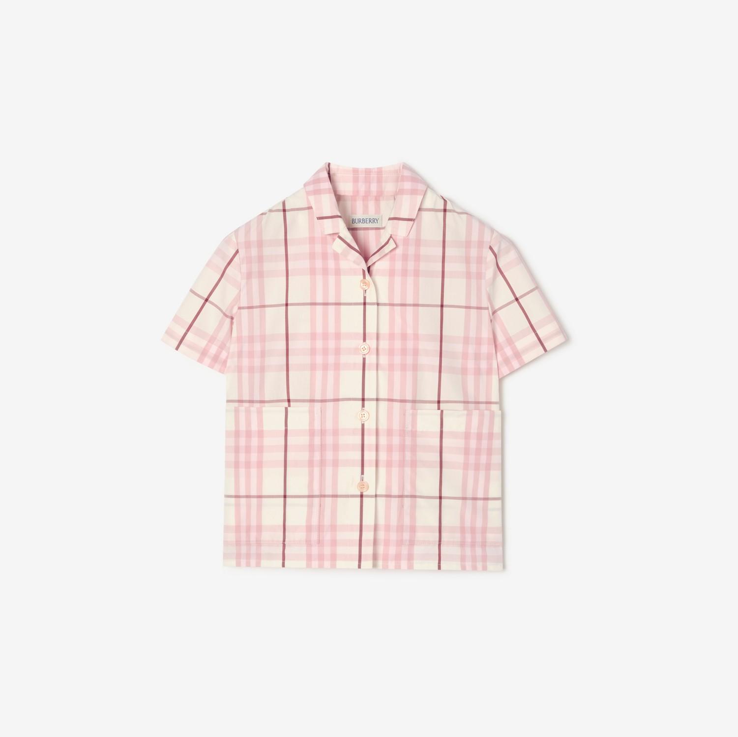 Check Cotton Shirt by BURBERRY