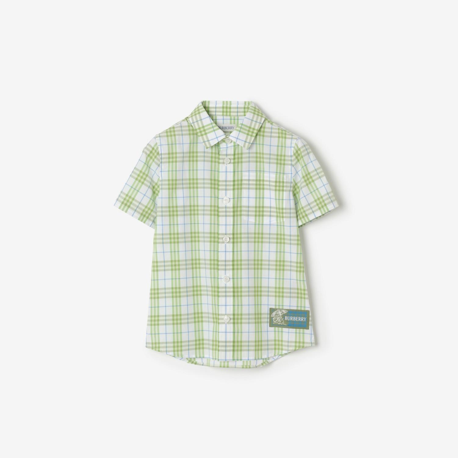 Check Cotton Shirt by BURBERRY