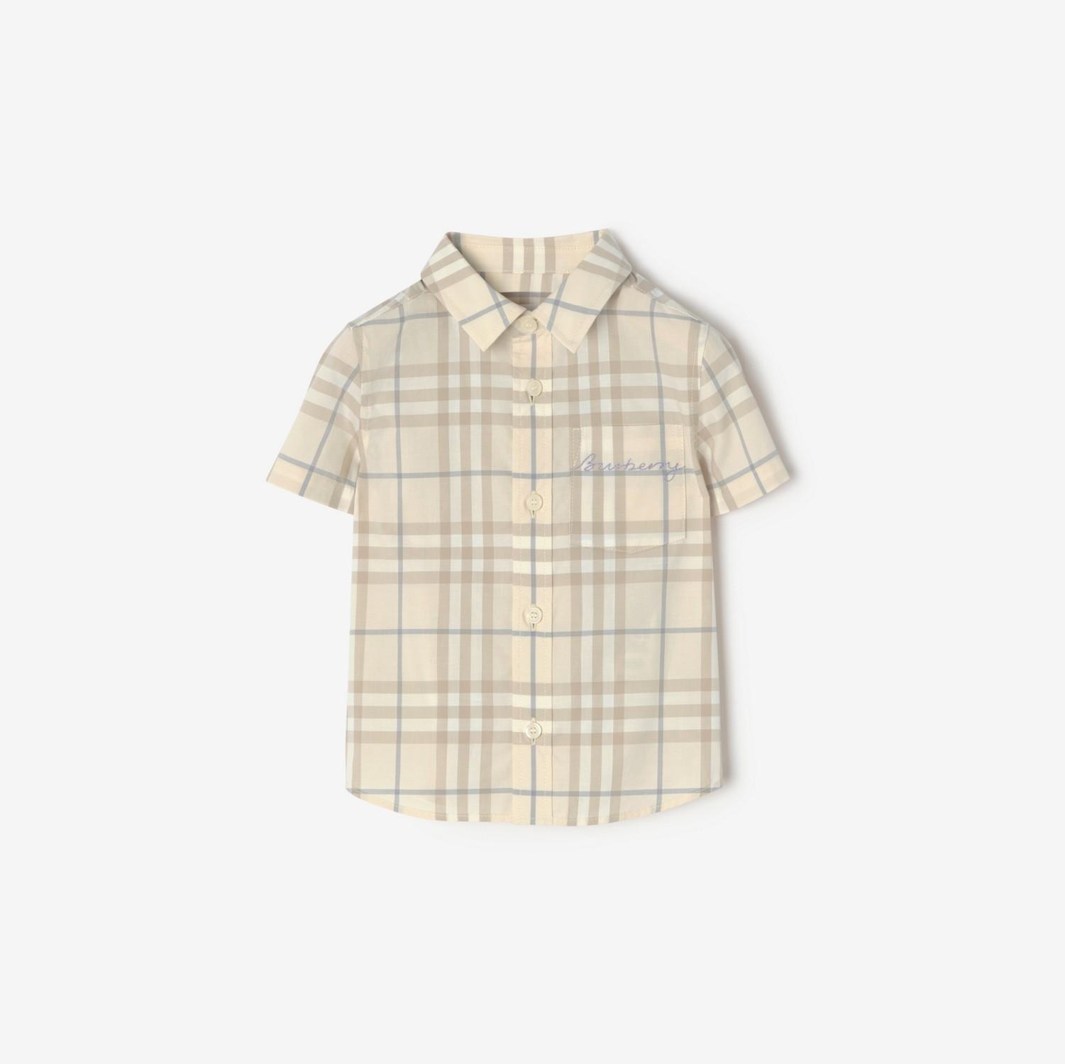 Check Cotton Shirt by BURBERRY