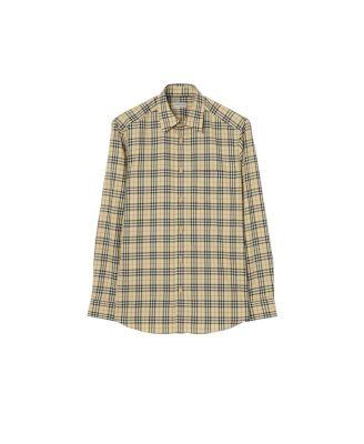 Check Cotton Shirt by BURBERRY