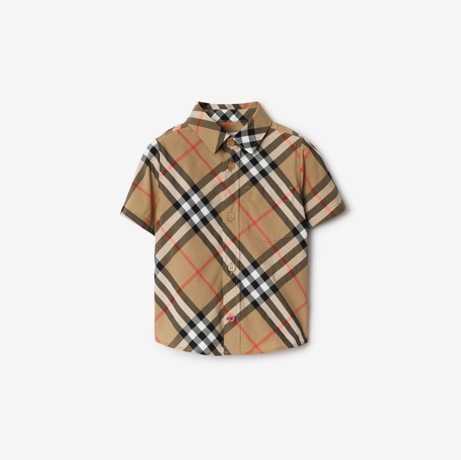 Check Cotton Shirt by BURBERRY