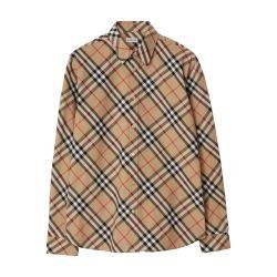 Check Cotton Shirt by BURBERRY