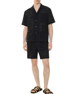 Check Cotton Voile Shorts by BURBERRY