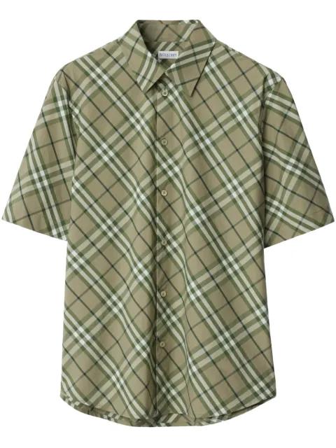 Check Cotton shirt by BURBERRY