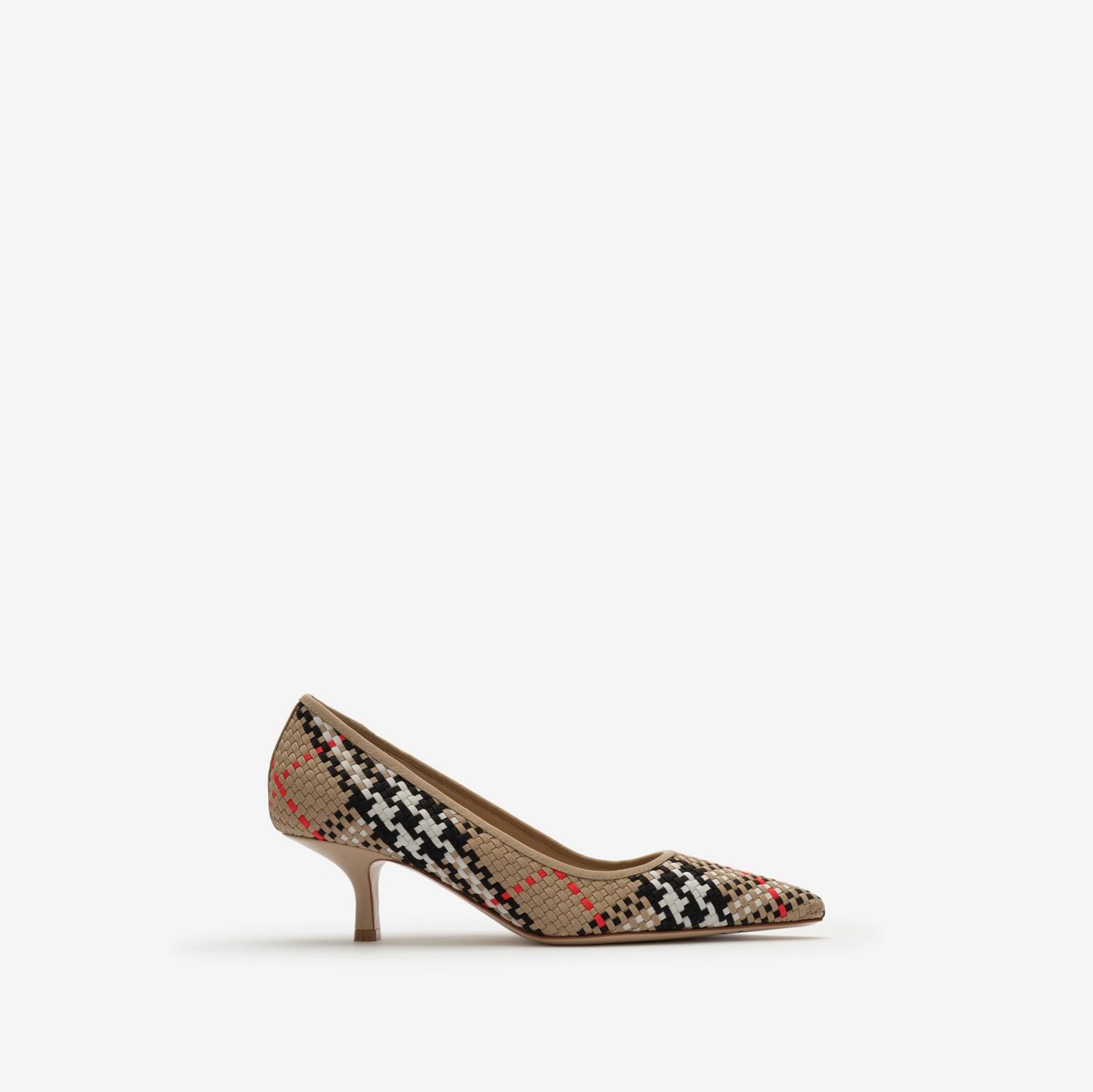 Check Dame Pumps​ by BURBERRY