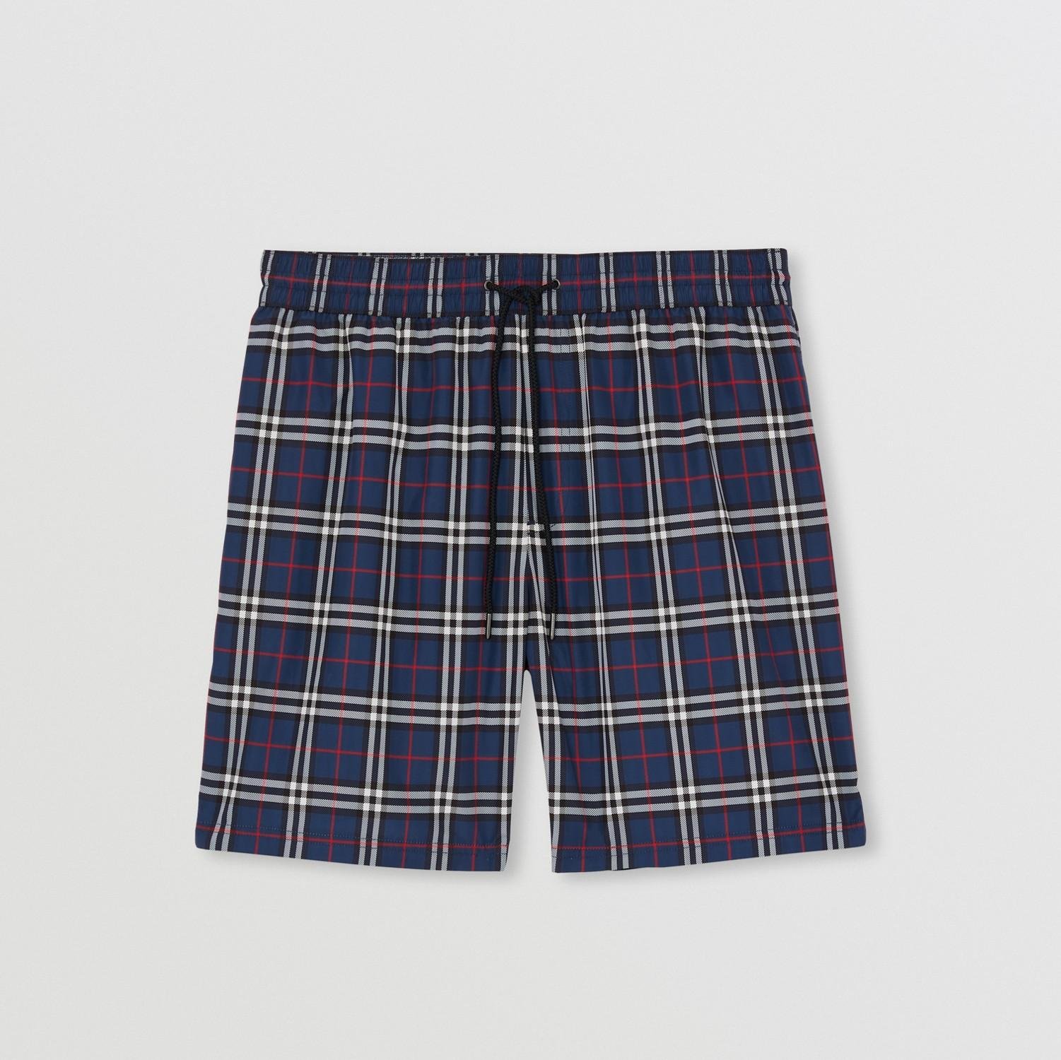 Check Drawcord Swim Shorts by BURBERRY
