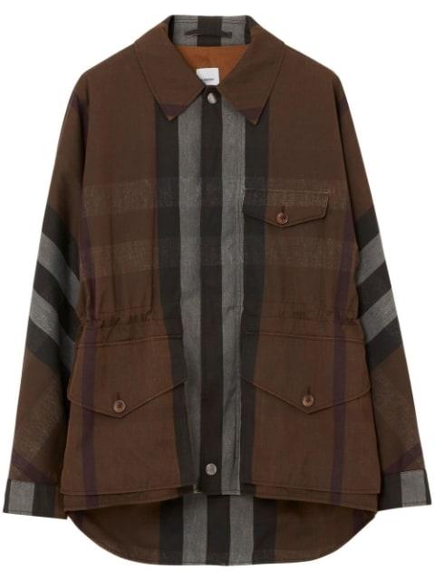 Check Field Jacket by BURBERRY