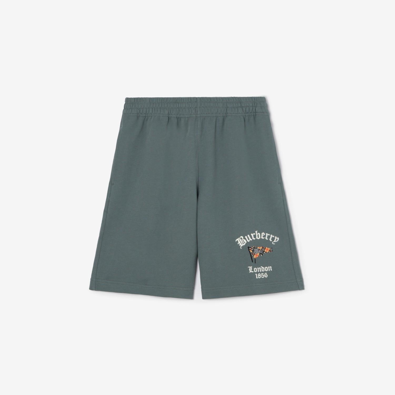 Check Flag Cotton Short by BURBERRY