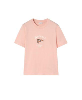 Check Flag Cotton T-shirt by BURBERRY
