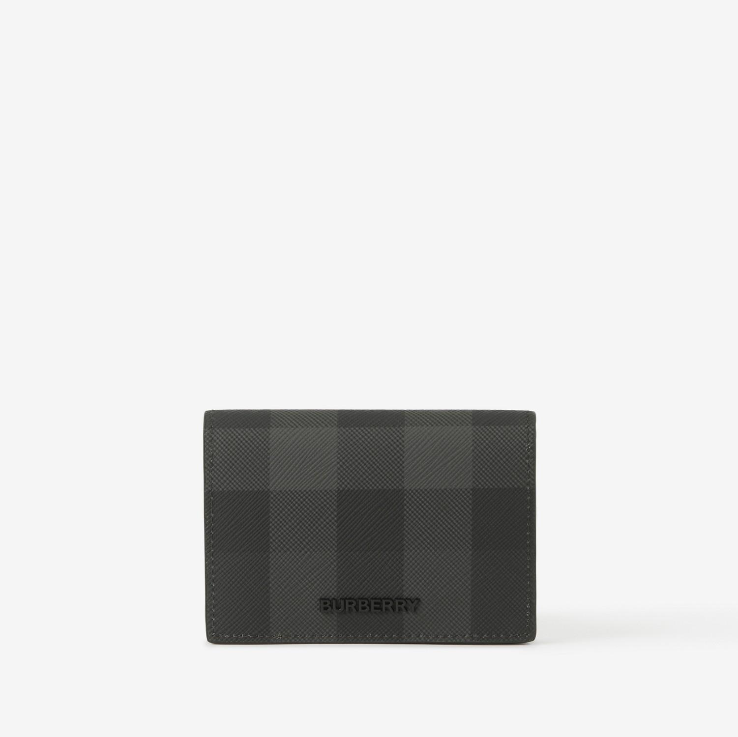 Check Folding Card Case by BURBERRY