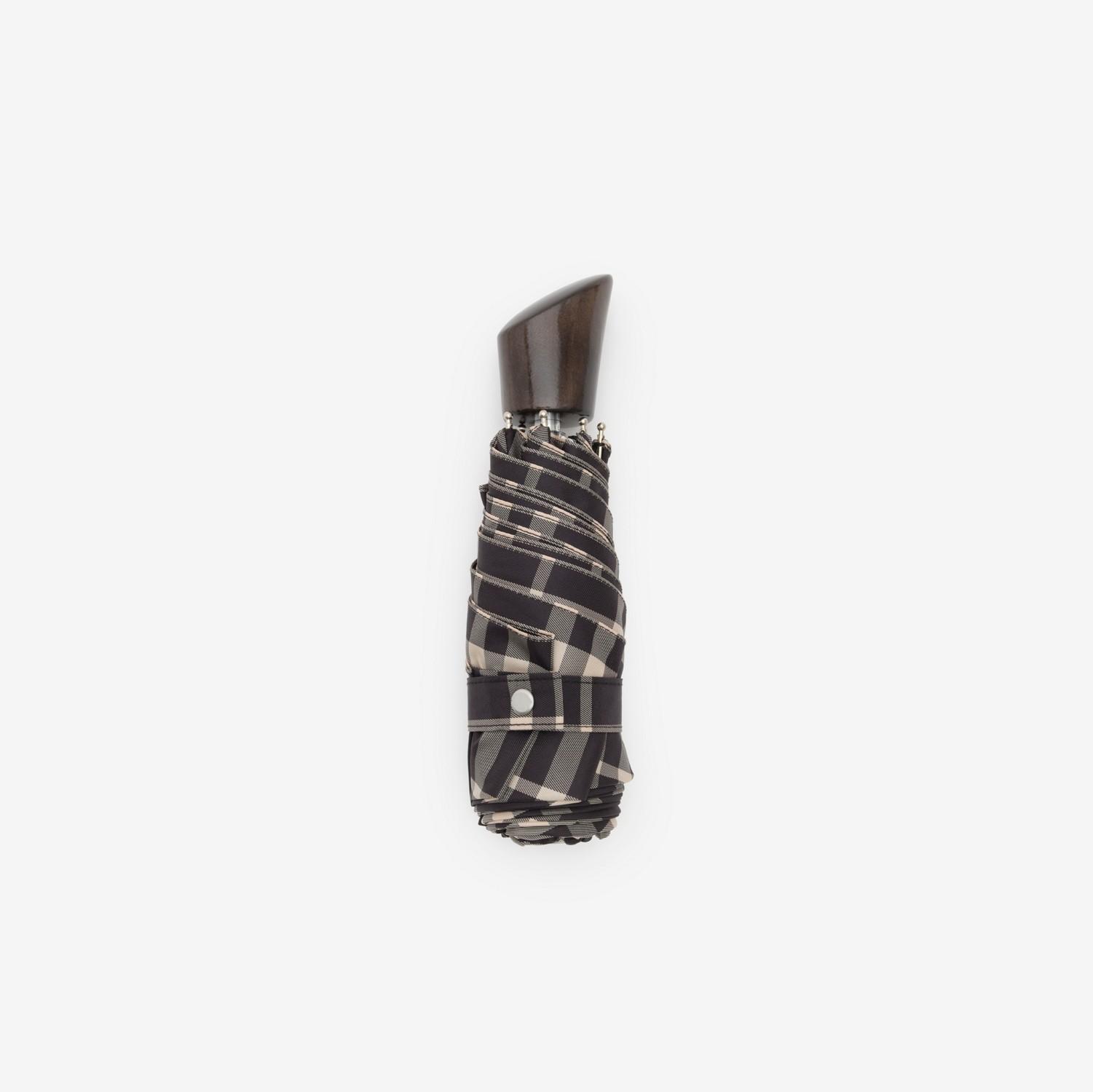 Check Folding Umbrella by BURBERRY