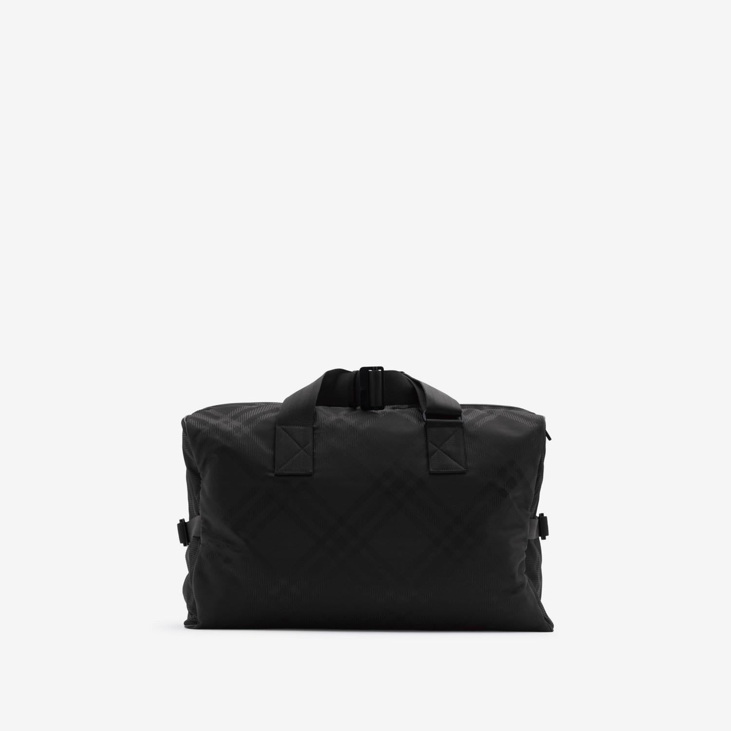Check Jacquard Weekend Bag by BURBERRY