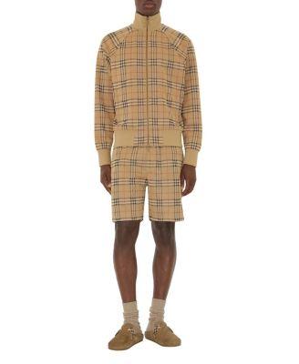 Check Jersey Shorts by BURBERRY