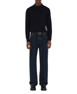 Check Label Wool Sweater by BURBERRY