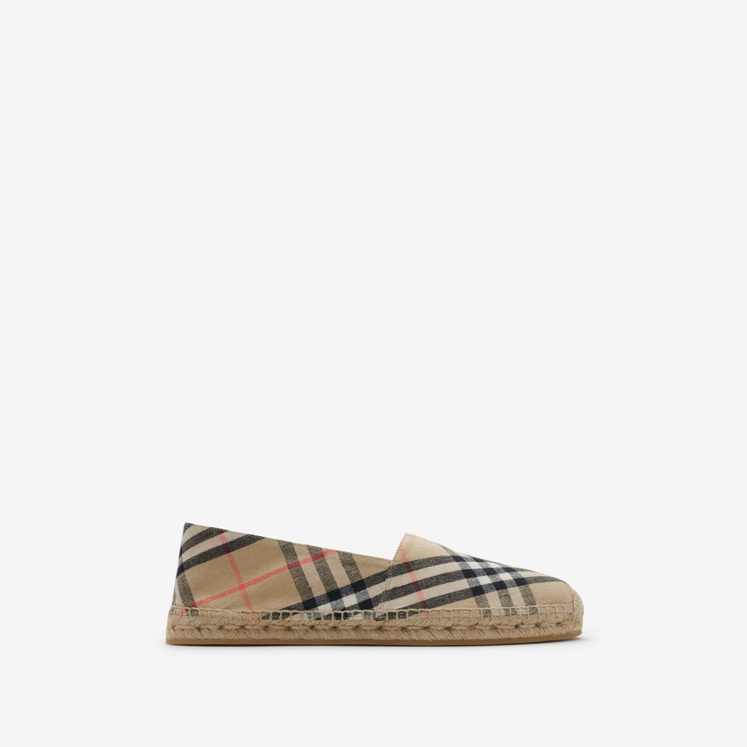 Check Mews Espadrilles​ by BURBERRY