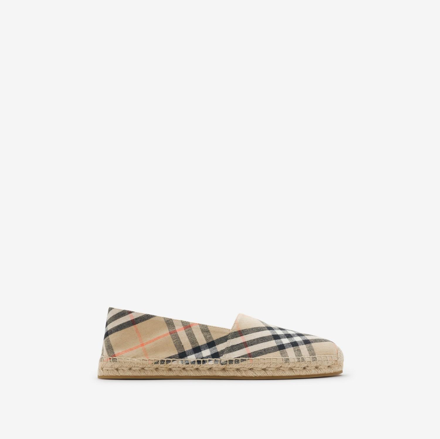 Check Mews Espadrilles​ by BURBERRY