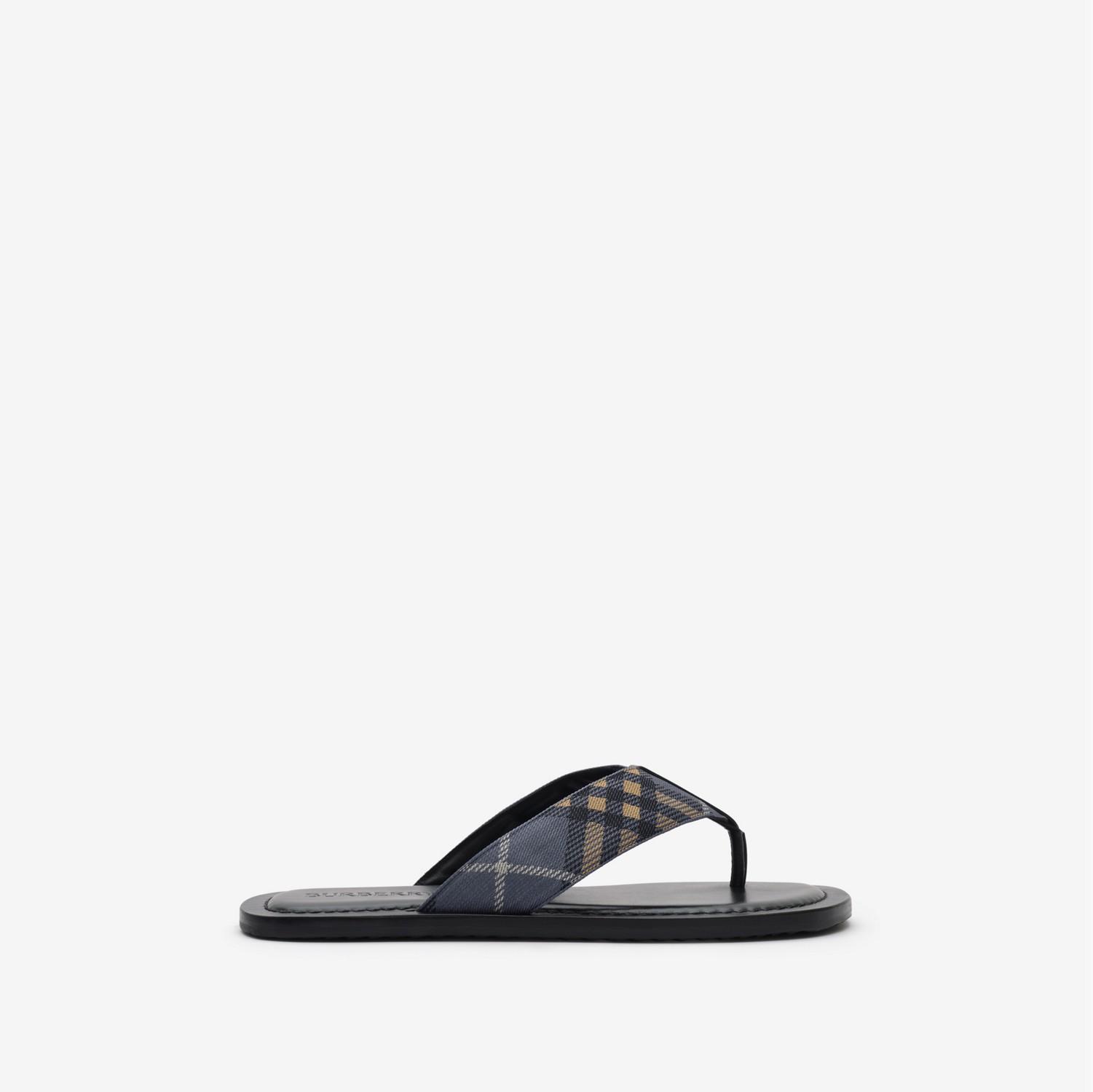 Check Pavilion Sandals​ by BURBERRY