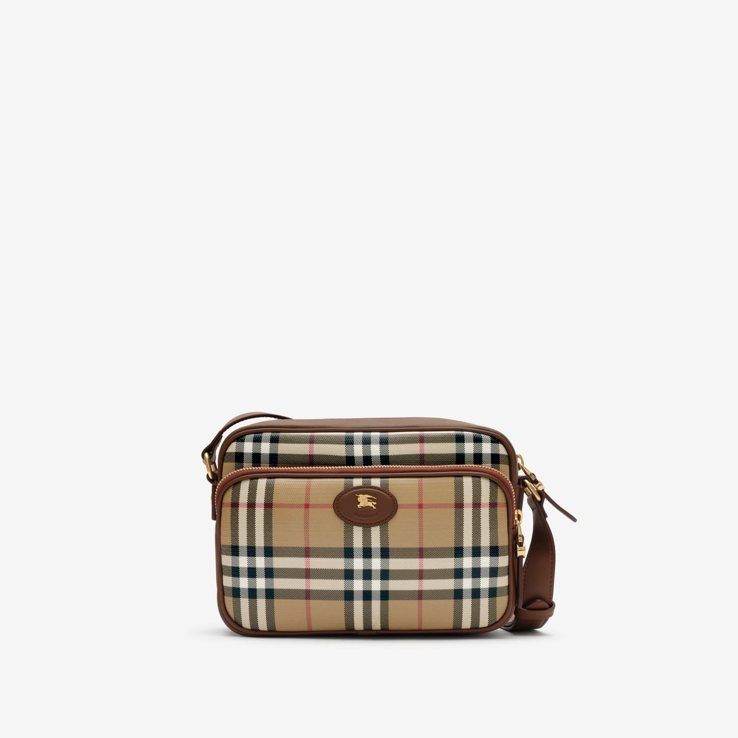 Check Pocket Crossbody Bag by BURBERRY