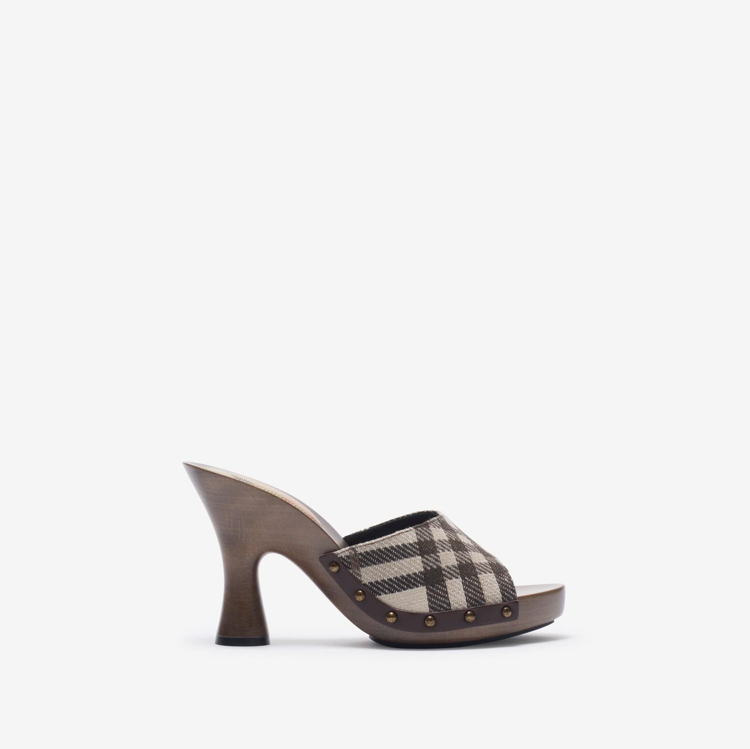 Check Potter Mules by BURBERRY