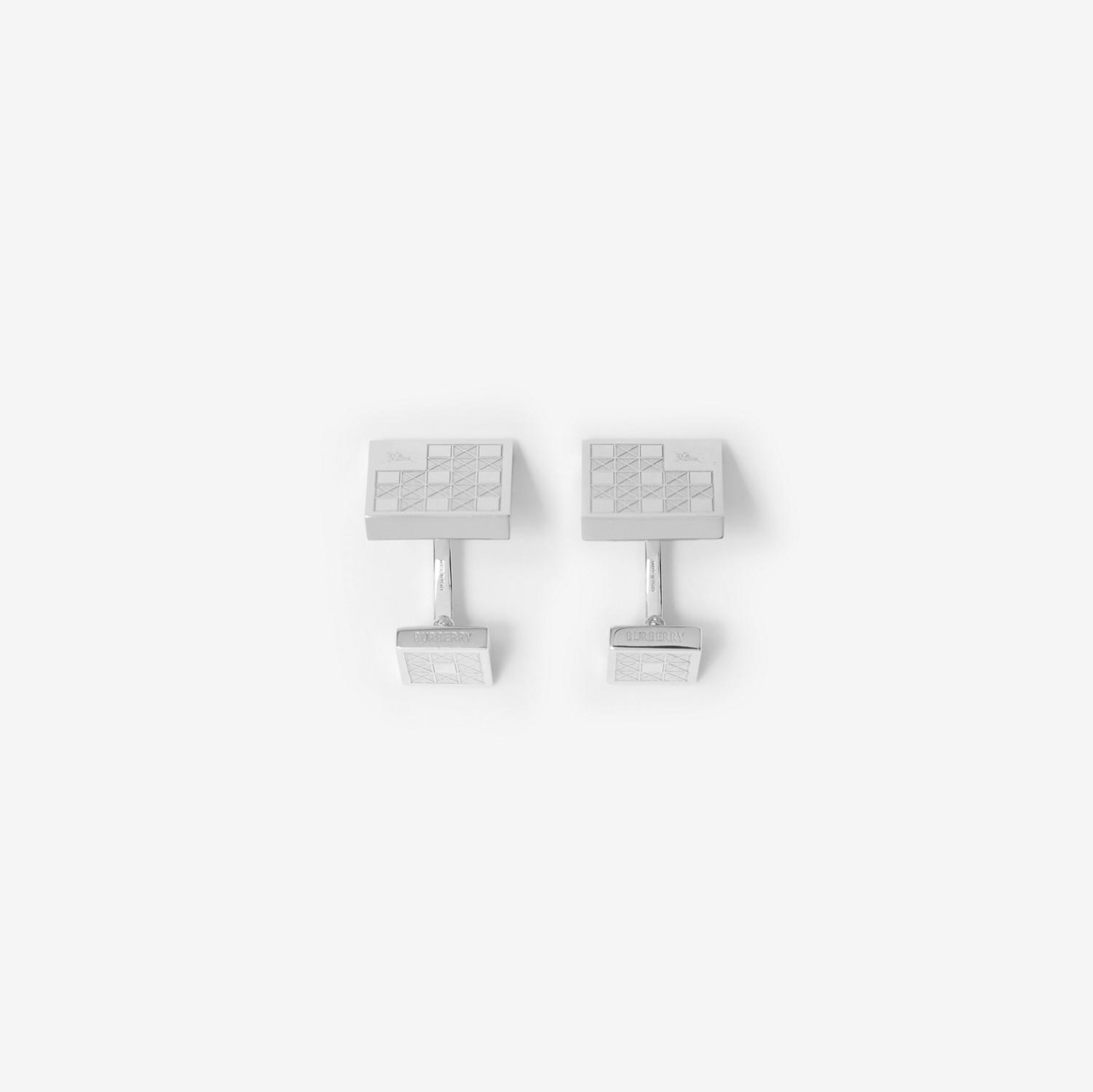 Check Prism Cufflinks by BURBERRY