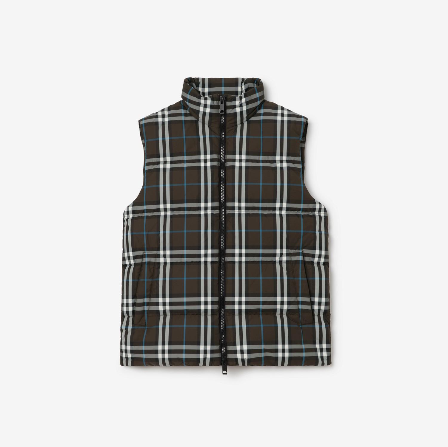 Check Puffer Gilet by BURBERRY
