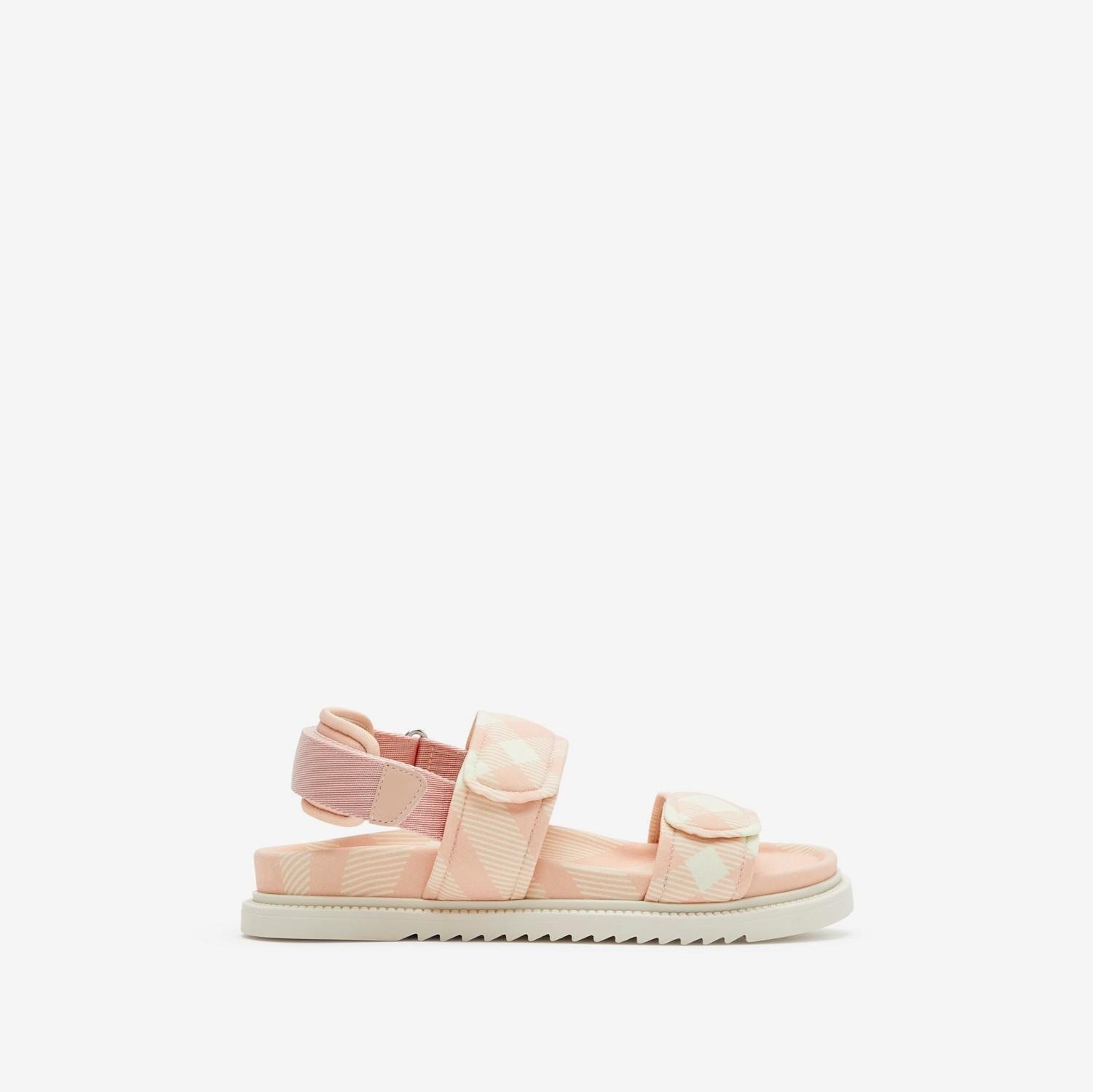 Check Sandals by BURBERRY