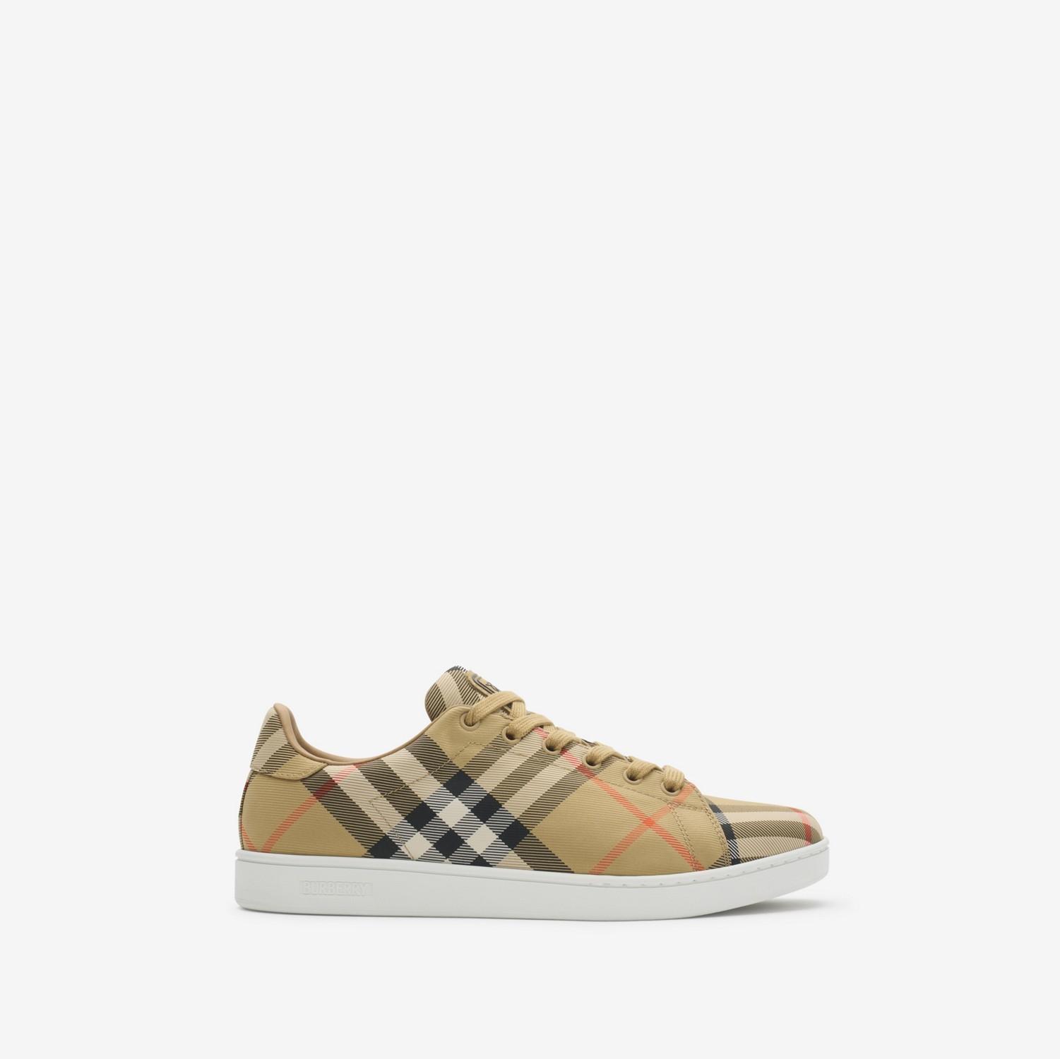 Check Set Sneakers by BURBERRY