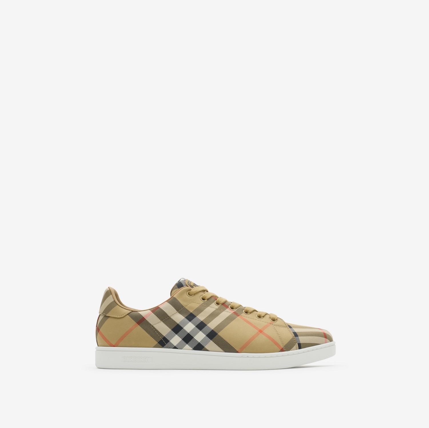 Check Set Sneakers by BURBERRY