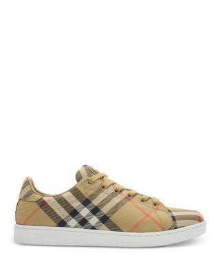 Check Set Sneakers by BURBERRY