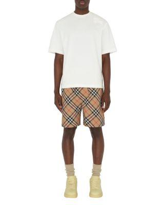 Check Shorts by BURBERRY