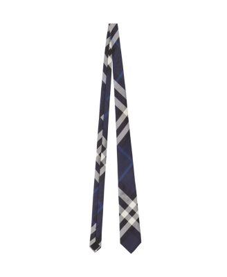 Check Silk Tie by BURBERRY