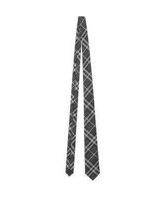 Check Silk Tie by BURBERRY