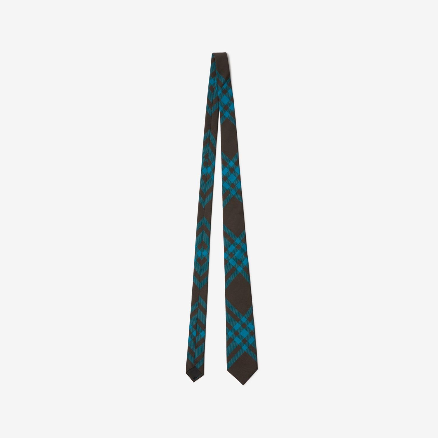 Check Silk Tie by BURBERRY