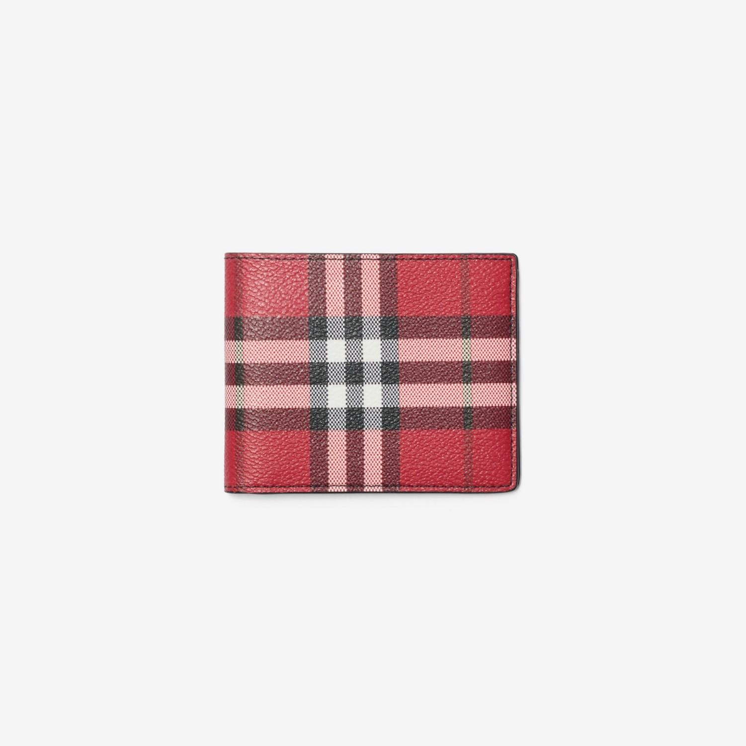 Check Slim Bifold Wallet​ by BURBERRY