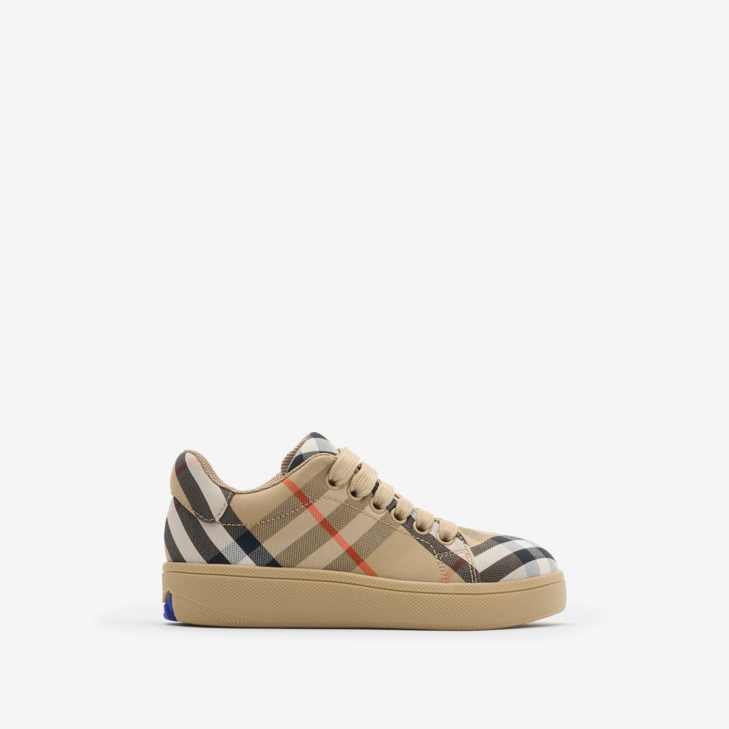 Check Sneakers by BURBERRY