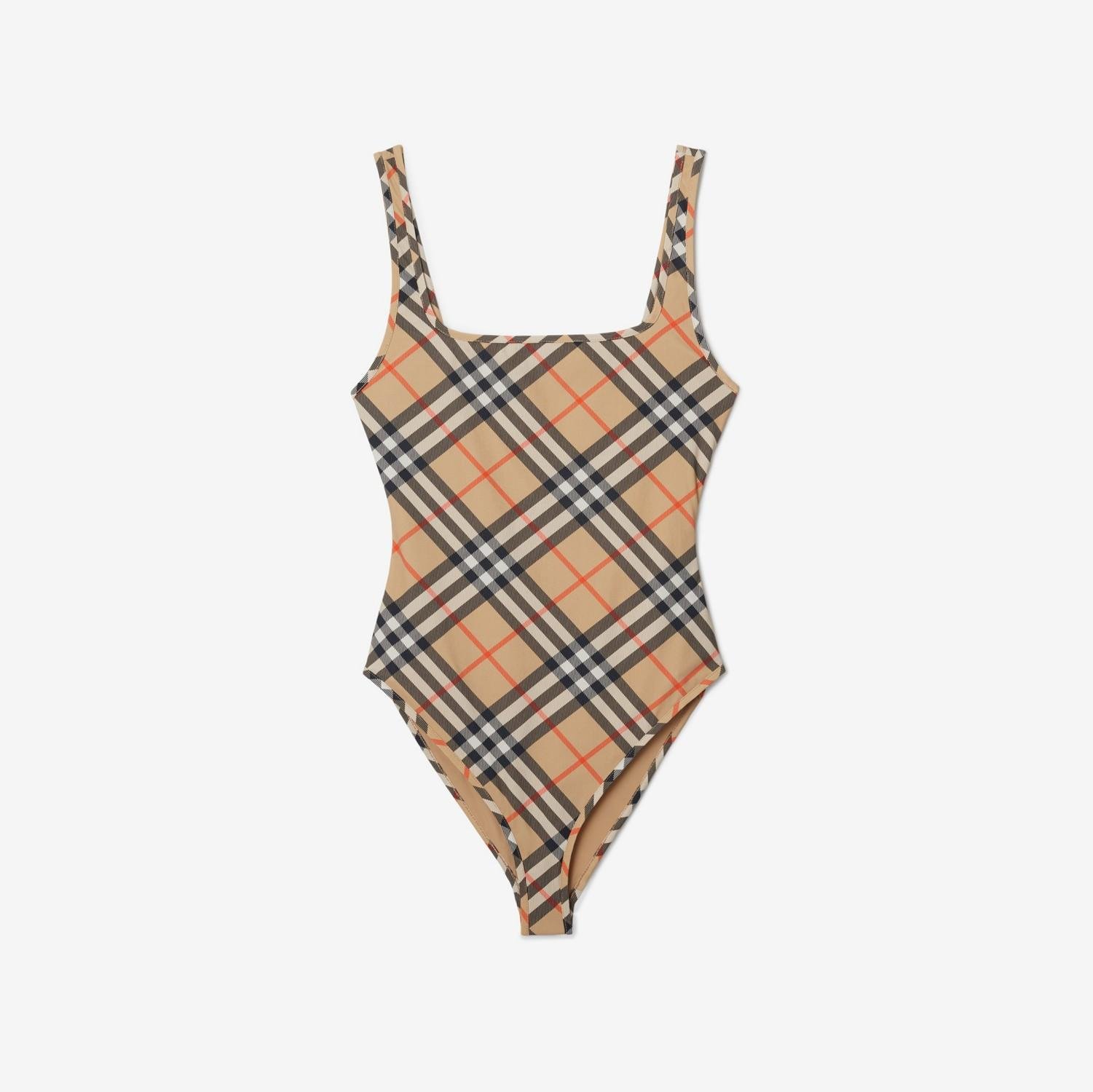 Check Swimsuit by BURBERRY