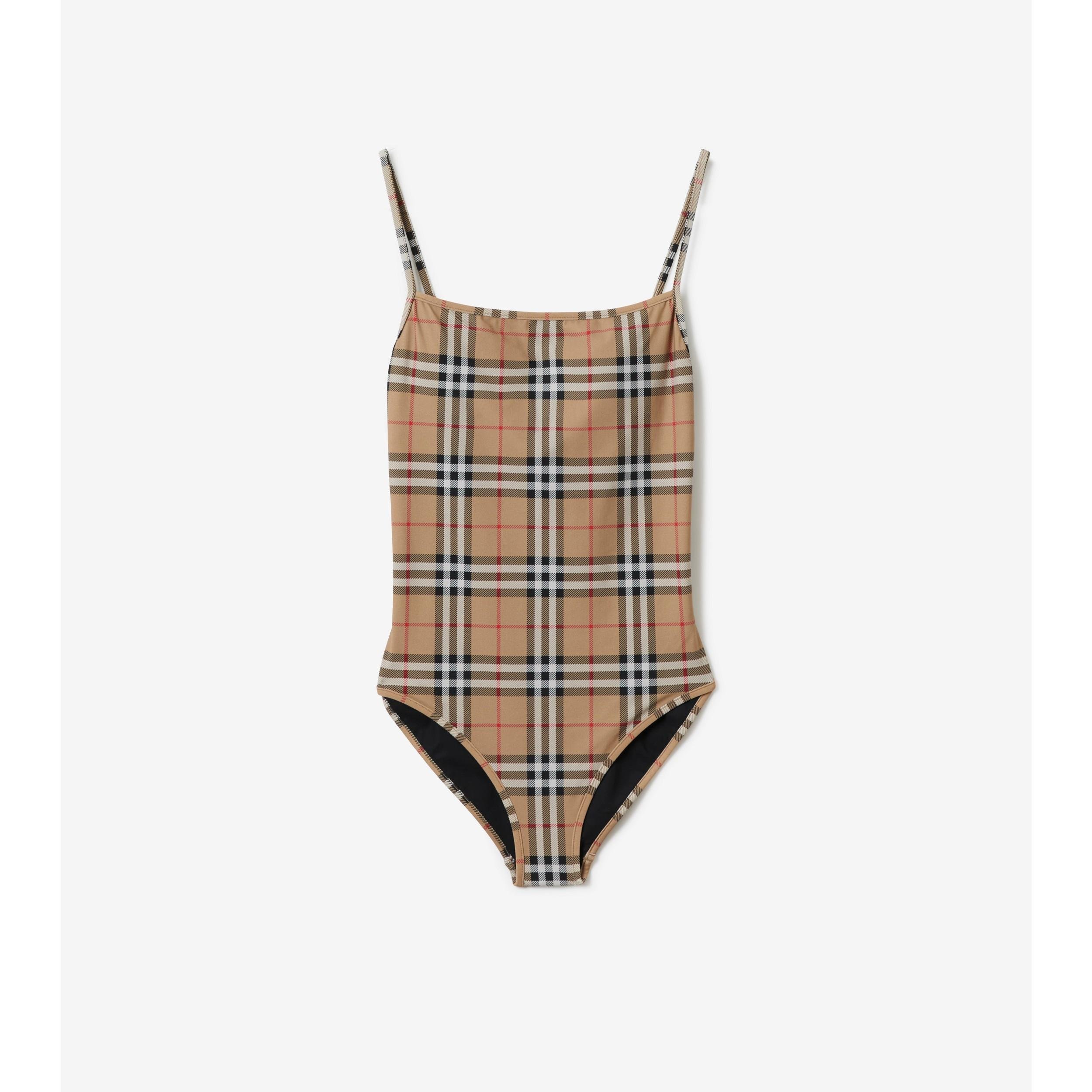Check Swimsuit by BURBERRY