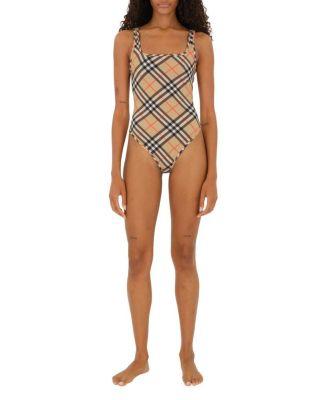 Check Swimsuit by BURBERRY