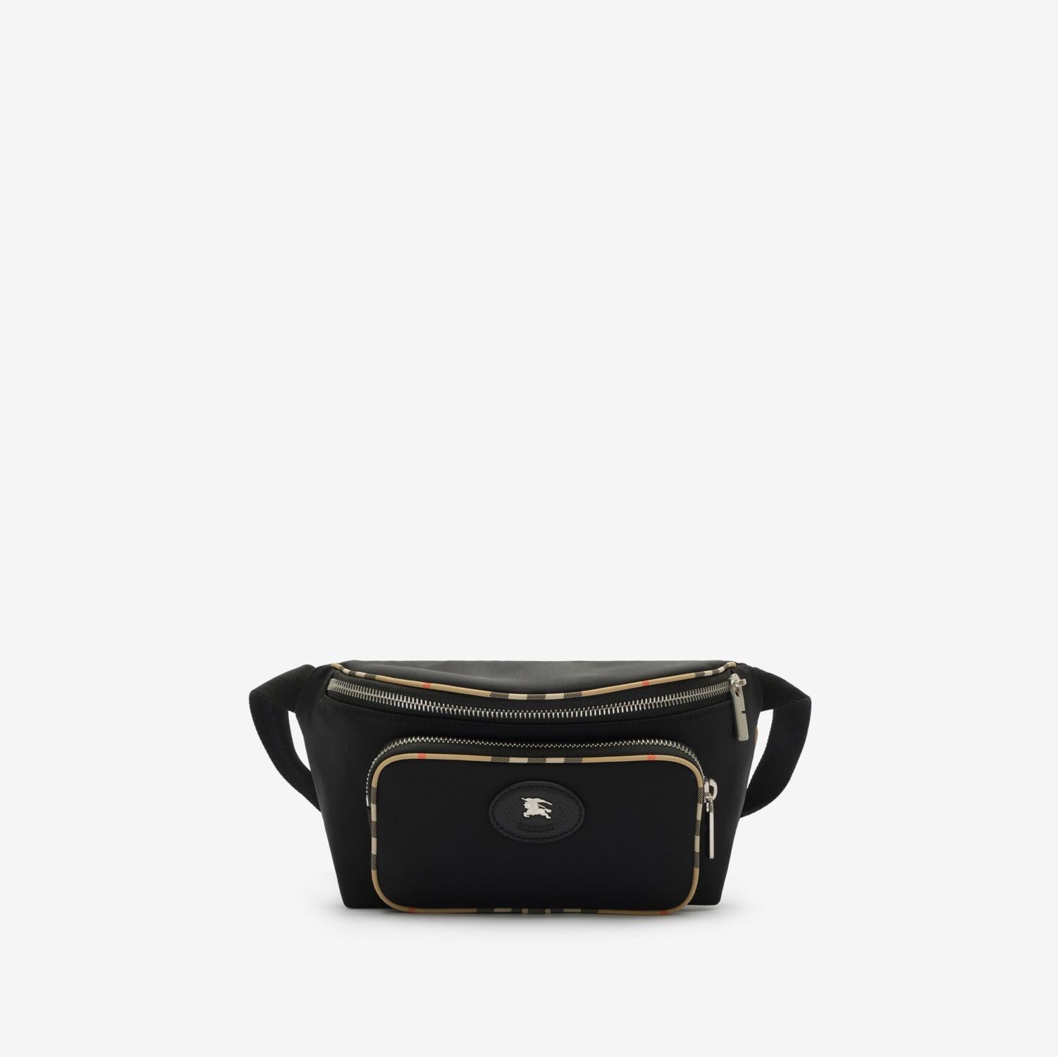 Check Trim Belt Bag by BURBERRY