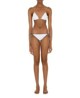 Check Trim Bikini by BURBERRY