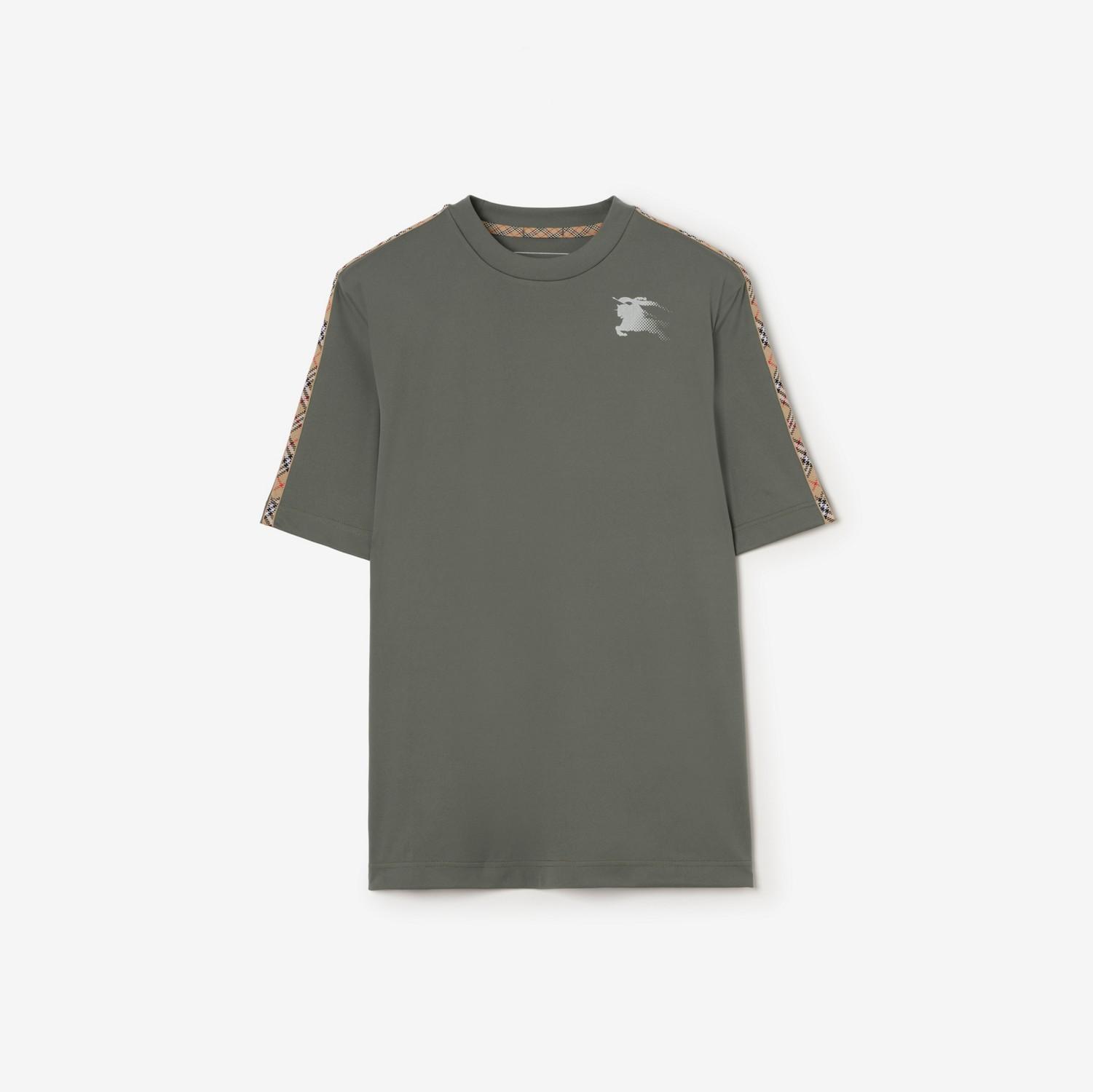 Check Trim Jersey T-shirt by BURBERRY