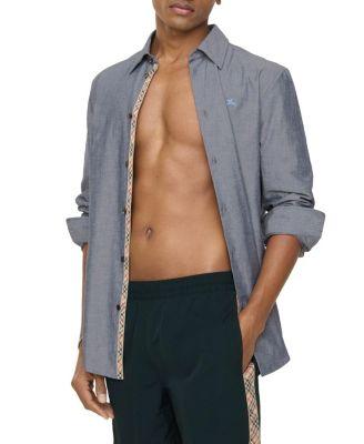 Check Trim Swim Shorts by BURBERRY