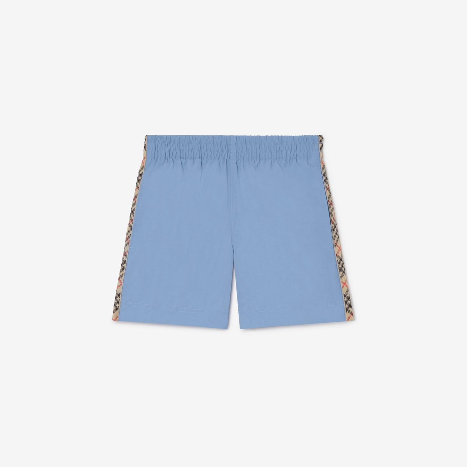 Check Trim Swim Shorts by BURBERRY