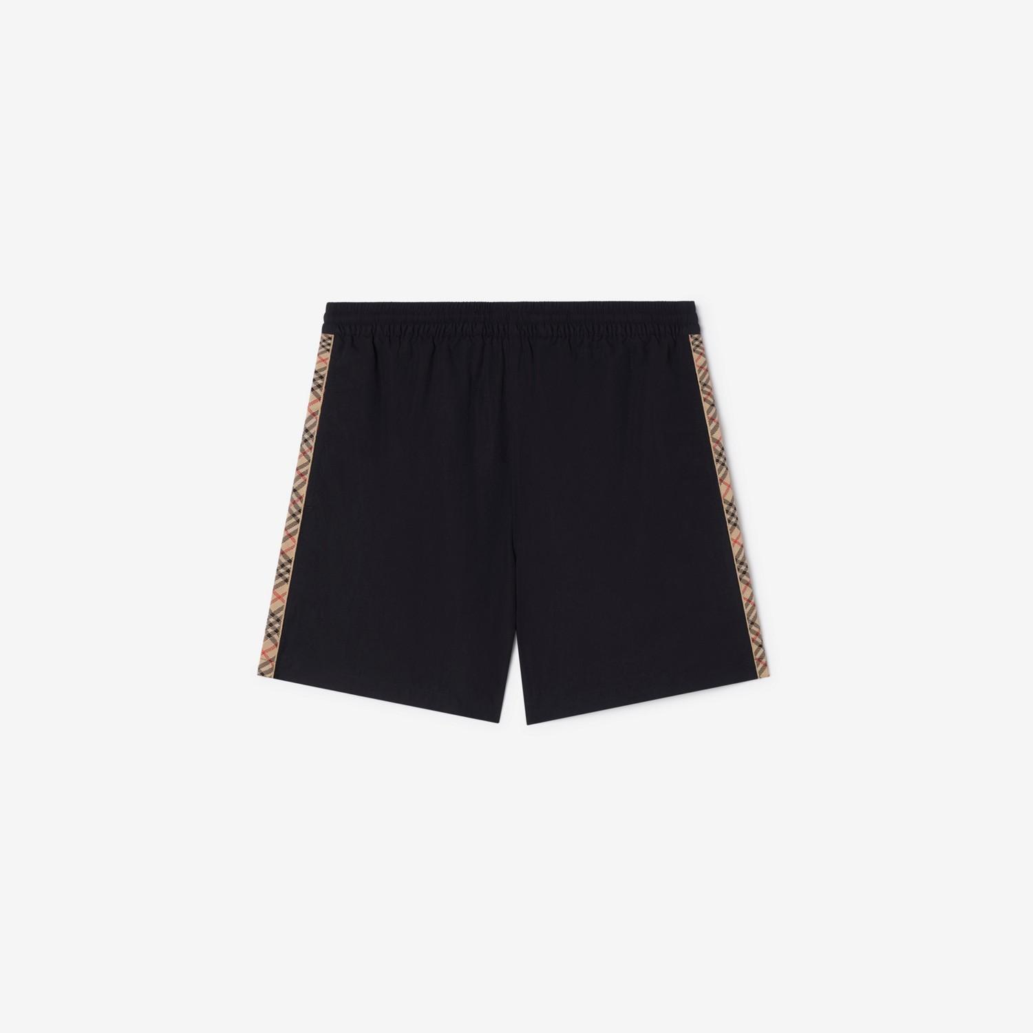 Check Trim Swim Shorts by BURBERRY
